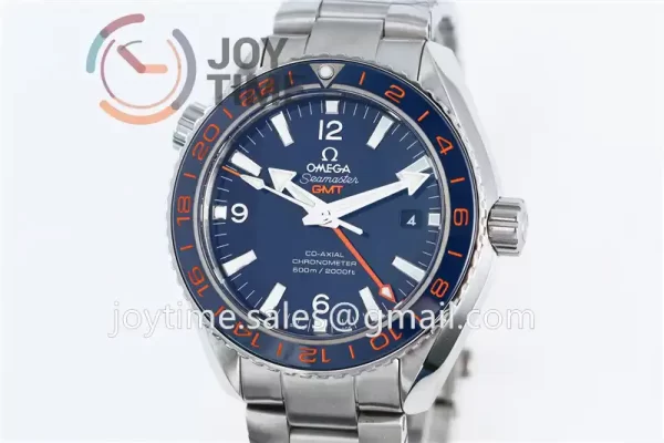 Omega Planet Ocean 600M GMT  VSF 1:1 Best Edition SS 43.5mm SS Bracelet Super Clone A8605