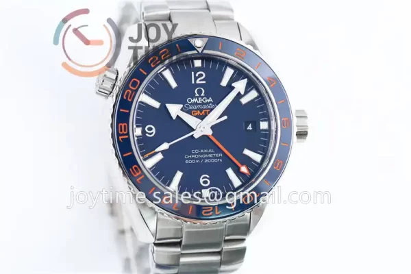 Omega Planet Ocean 600M GMT  VSF 1:1 Best Edition SS 43.5mm SS Bracelet Super Clone A8605