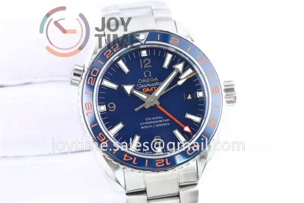 Omega Planet Ocean 600M GMT  VSF 1:1 Best Edition SS 43.5mm SS Bracelet Super Clone A8605