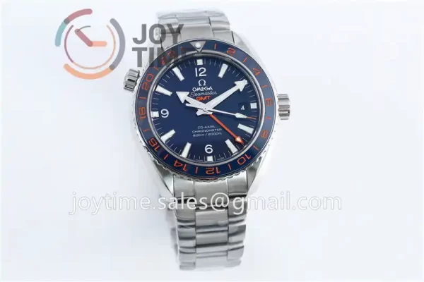 Omega Planet Ocean 600M GMT  VSF 1:1 Best Edition SS 43.5mm SS Bracelet Super Clone A8605