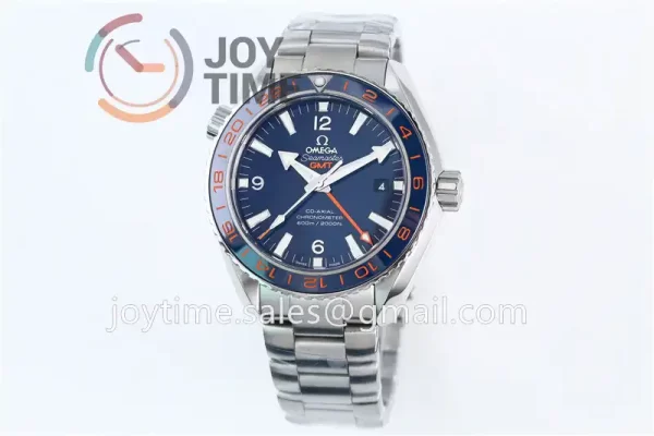 Omega Planet Ocean 600M GMT  VSF 1:1 Best Edition SS 43.5mm SS Bracelet Super Clone A8605