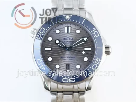 Omega Seamaster Diver 300M VSF 1:1 Best Edition SS 42mm SS Bracelet with Nylon Strap Super Clone A8800