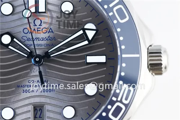 Omega Seamaster Diver 300M VSF 1:1 Best Edition SS 42mm SS Bracelet with Nylon Strap Super Clone A8800