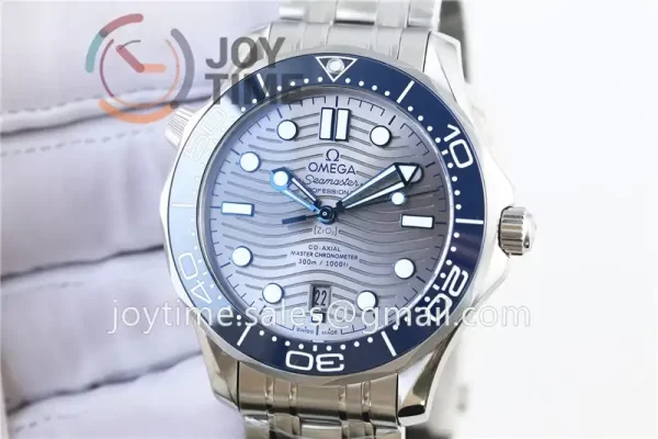 Omega Seamaster Diver 300M VSF 1:1 Best Edition SS 42mm SS Bracelet with Nylon Strap Super Clone A8800