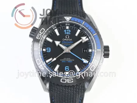 Omega Planet Ocean 600M GMT  VSF 1:1 Best Edition Ceramic 45.5mm Rubber Strap Super Clone A8906