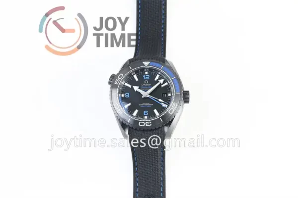 Omega Planet Ocean 600M GMT  VSF 1:1 Best Edition Ceramic 45.5mm Rubber Strap Super Clone A8906