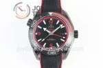 Omega Planet Ocean 600M GMT  VSF 1:1 Best Edition Ceramic 45.5mm Rubber Strap Super Clone A8906