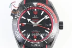 Omega Planet Ocean 600M GMT  VSF 1:1 Best Edition Ceramic 45.5mm Rubber Strap Super Clone A8906