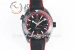 Omega Planet Ocean 600M GMT  VSF 1:1 Best Edition Ceramic 45.5mm Rubber Strap Super Clone A8906