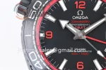 Omega Planet Ocean 600M GMT  VSF 1:1 Best Edition Ceramic 45.5mm Rubber Strap Super Clone A8906