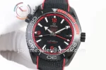 Omega Planet Ocean 600M GMT  VSF 1:1 Best Edition Ceramic 45.5mm Rubber Strap Super Clone A8906