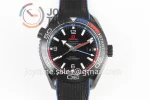 Omega Planet Ocean 600M GMT  VSF 1:1 Best Edition Ceramic 45.5mm Rubber Strap Super Clone A8906