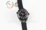 Omega Planet Ocean 600M GMT  VSF 1:1 Best Edition Ceramic 45.5mm Rubber Strap Super Clone A8906