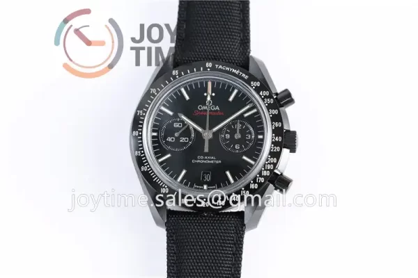 Omega Speedmaster "Dark Side of The Moon" OMF 1:1 Best Edition Ceramic 44mm Nylon Strap A9300