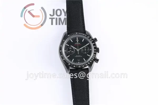 Omega Speedmaster "Dark Side of The Moon" OMF 1:1 Best Edition Ceramic 44mm Nylon Strap A9300