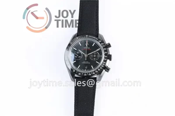 Omega Speedmaster "Dark Side of The Moon" OMF 1:1 Best Edition Ceramic 44mm Nylon Strap A9300