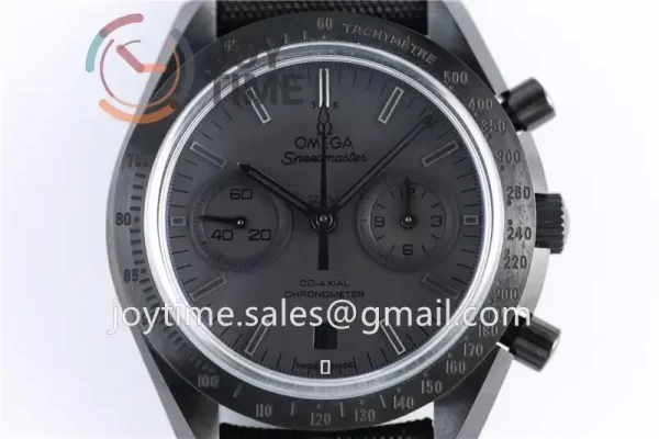 Omega Speedmaster "Dark Side of The Moon" OMF 1:1 Best Edition Ceramic 44mm Nylon Strap A9300