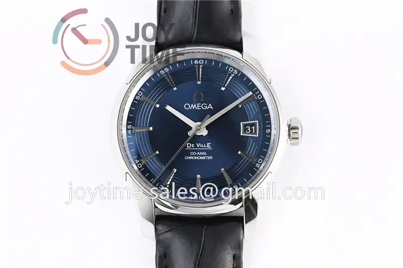 Omega De Ville Hour Vision VSF 1:1 Best Edition SS 41mm Alligator Leather Strap A8500