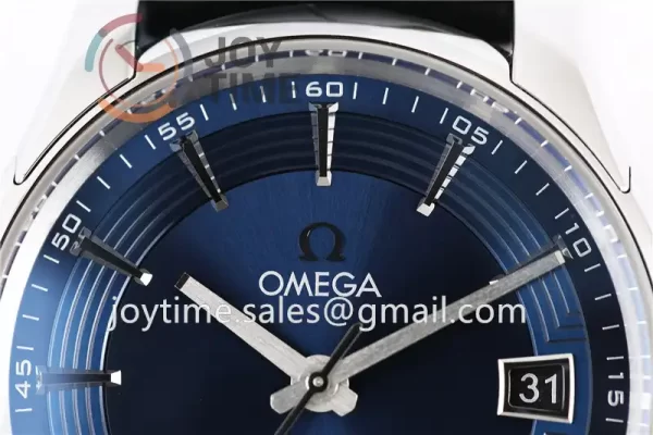 Omega De Ville Hour Vision VSF 1:1 Best Edition SS 41mm Alligator Leather Strap A8500