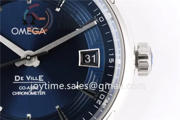 Omega De Ville Hour Vision VSF 1:1 Best Edition SS 41mm Alligator Leather Strap A8500