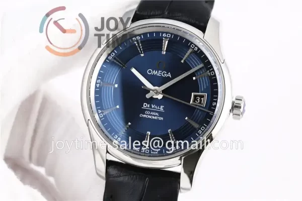 Omega De Ville Hour Vision VSF 1:1 Best Edition SS 41mm Alligator Leather Strap A8500