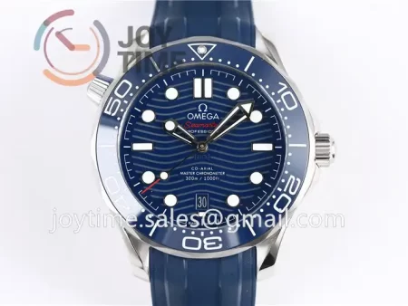 Omega Seamaster Diver 300M VSF 1:1 Best Edition SS 42mm Rubber Strap Super Clone A8800