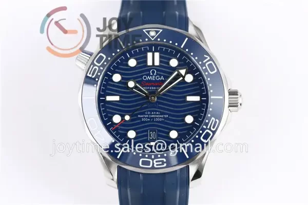 Omega Seamaster Diver 300M VSF 1:1 Best Edition SS 42mm Rubber Strap Super Clone A8800