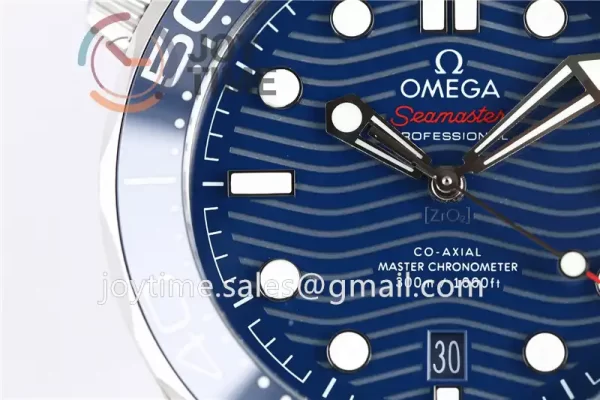 Omega Seamaster Diver 300M VSF 1:1 Best Edition SS 42mm Rubber Strap Super Clone A8800