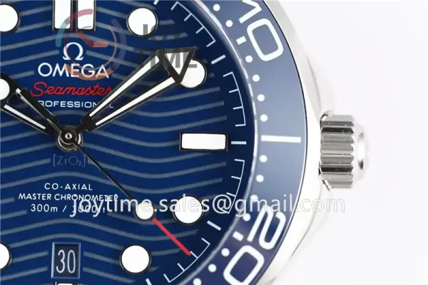 Omega Seamaster Diver 300M VSF 1:1 Best Edition SS 42mm Rubber Strap Super Clone A8800