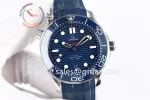 Omega Seamaster Diver 300M VSF 1:1 Best Edition SS 42mm Rubber Strap Super Clone A8800