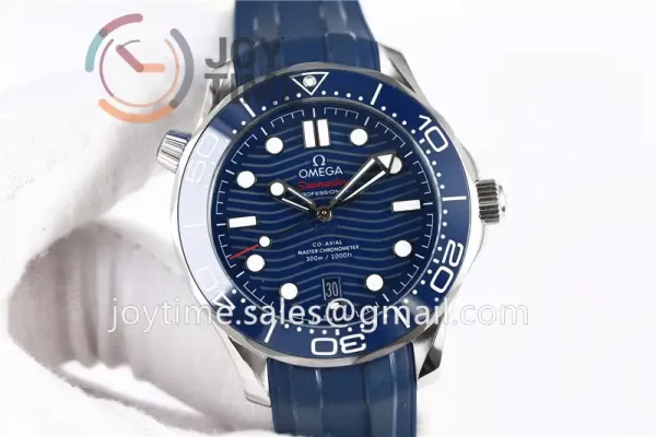 Omega Seamaster Diver 300M VSF 1:1 Best Edition SS 42mm Rubber Strap Super Clone A8800