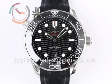 Omega Seamaster Diver 300M VSF 1:1 Best Edition SS 42mm Rubber Strap Super Clone A8800