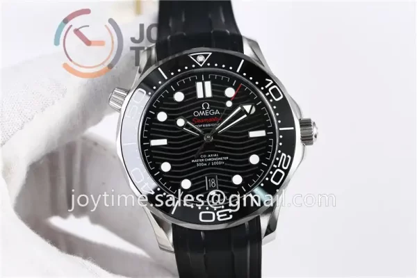 Omega Seamaster Diver 300M VSF 1:1 Best Edition SS 42mm Rubber Strap Super Clone A8800