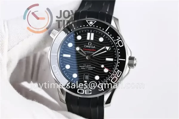 Omega Seamaster Diver 300M VSF 1:1 Best Edition SS 42mm Rubber Strap Super Clone A8800