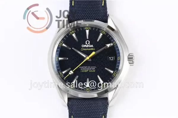 Omega Aqua Terra 150M “James Bond” VSF 1:1 Best Edition SS 41mm Nylon Strap Super Clone A8500