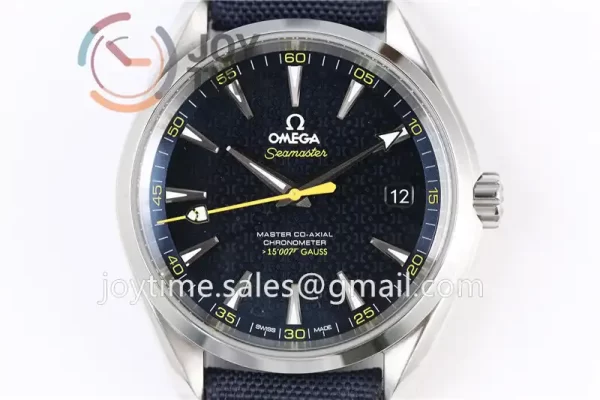 Omega Aqua Terra 150M “James Bond” VSF 1:1 Best Edition SS 41mm Nylon Strap Super Clone A8500