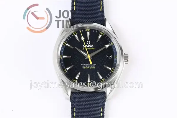 Omega Aqua Terra 150M “James Bond” VSF 1:1 Best Edition SS 41mm Nylon Strap Super Clone A8500