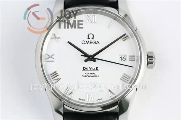 Omega De Ville Hour Vision VSF 1:1 Best Edition SS 41mm Alligator Leather Strap A8500