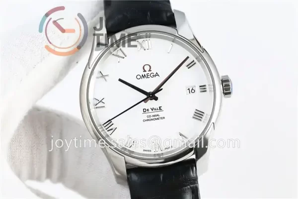 Omega De Ville Hour Vision VSF 1:1 Best Edition SS 41mm Alligator Leather Strap A8500