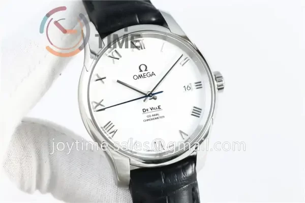 Omega De Ville Hour Vision VSF 1:1 Best Edition SS 41mm Alligator Leather Strap A8500