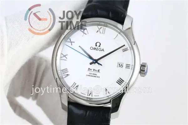 Omega De Ville Hour Vision VSF 1:1 Best Edition SS 41mm Alligator Leather Strap A8500