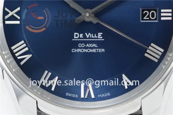 Omega De Ville Hour Vision VSF 1:1 Best Edition SS 41mm Alligator Leather Strap A8500