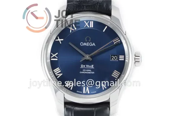 Omega De Ville Hour Vision VSF 1:1 Best Edition SS 41mm Alligator Leather Strap A8500