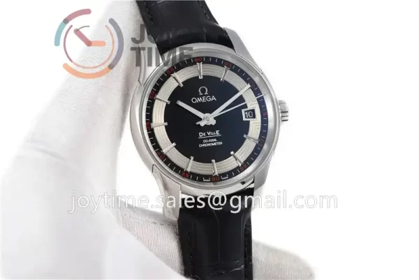 Omega De Ville Hour Vision VSF 1:1 Best Edition SS 41mm Alligator Leather Strap A8500