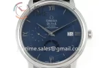 Omega De Ville Real PR ZF 1:1 Best Edition SS 39.5mm Leather Strap Miyota9015