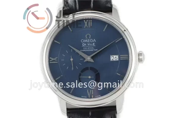 Omega De Ville Real PR ZF 1:1 Best Edition SS 39.5mm Leather Strap Miyota9015