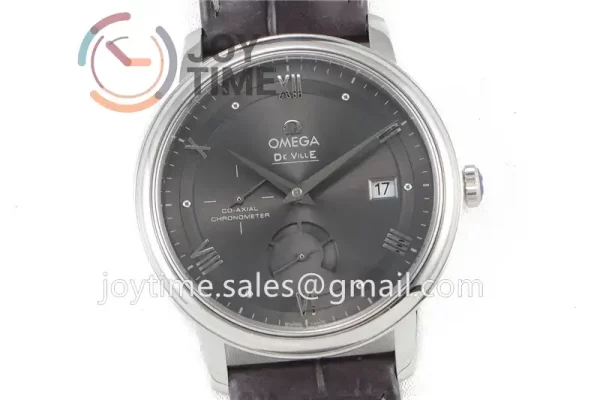 Omega De Ville Real PR ZF 1:1 Best Edition SS 39.5mm Leather Strap Miyota9015