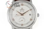 Omega De Ville Real PR ZF 1:1 Best Edition SS 39.5mm Leather Strap Miyota9015