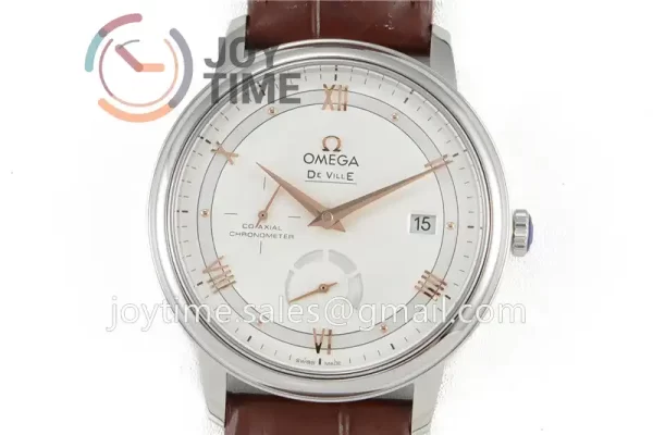 Omega De Ville Real PR ZF 1:1 Best Edition SS 39.5mm Leather Strap Miyota9015