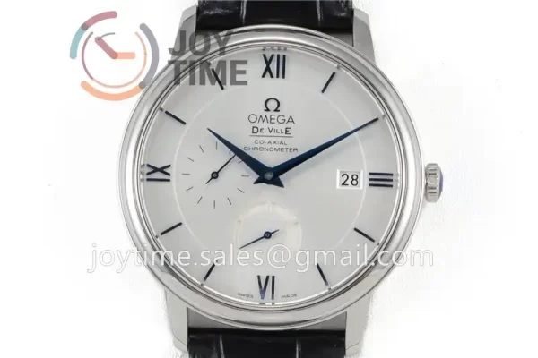 Omega De Ville Real PR ZF 1:1 Best Edition SS 39.5mm Leather Strap Miyota9015